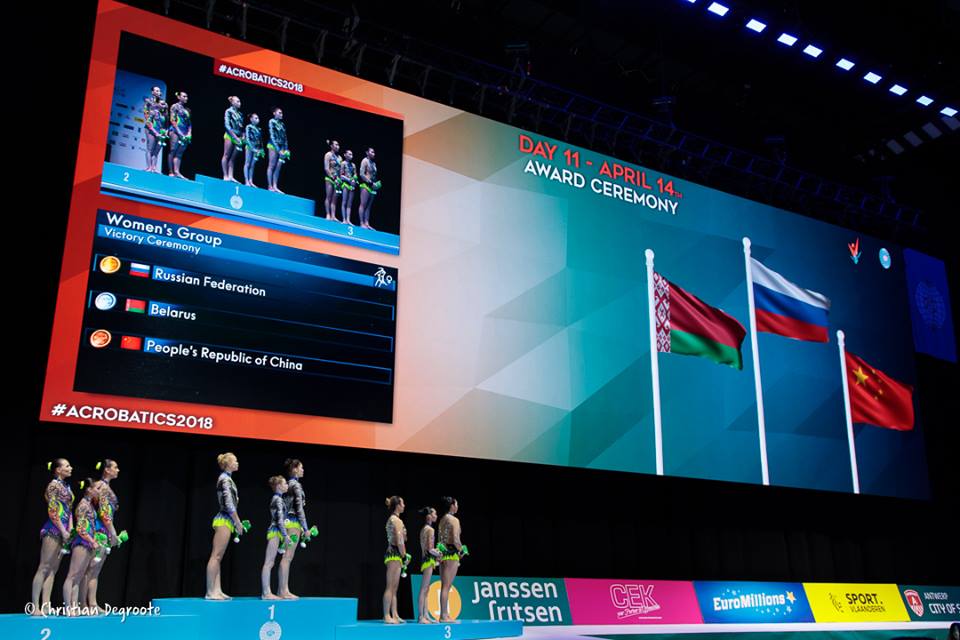 Чемпионат мира по спортивной акробатике 2018 г., Бельгия