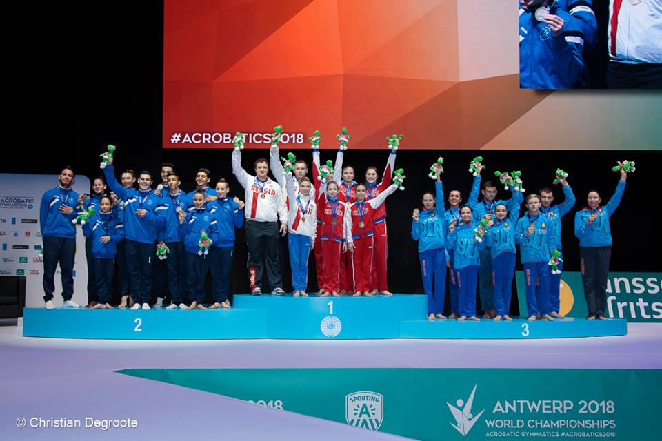 Чемпионат мира по спортивной акробатике 2018 г., Бельгия
