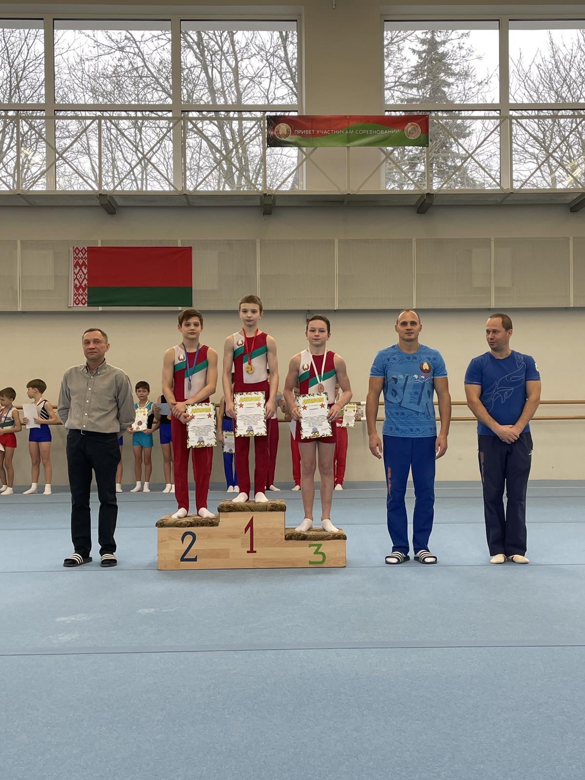 Открытое первенство СДЮШОР по спортивной гимнастике в преддверии Единого дня голосования и республиканского праздника 